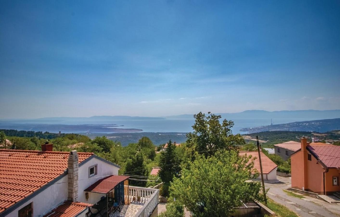 Apartment Jasna With Breathtaking Sea View, Terrace And Free Parking Hreljin Exterior photo